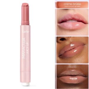 Tarte Maracuja Juicy Lip Gloss in Soft Pink Crème Brûlée NEW